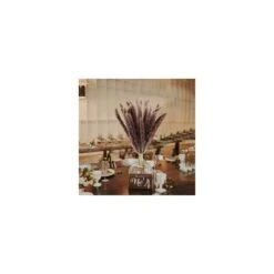 30pcs Fleurs Séchees Naturelles Brun Herbe Pampas Sechees Décoration Pour Maison Table Balcon Mariage Bouquet De Fleurs Vase-Environs 42-45cm -Pas Cher Flore Calme Magasin 100155492 4