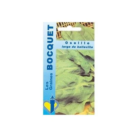 Oseille Large De Belleville - 3g 3 Oseille Large De Belleville - 3g