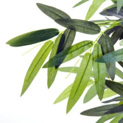 OUTSUNNY Bambou Artificiel XXL 1,80H M 1105 Feuilles Denses Réalistes Pot Inclus Noir Vert -Pas Cher Flore Calme Magasin 19842673 5