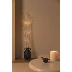 Branches De Bambou Avec Lumières LED Baze SKLUM Gris Argent 9 Branches De Bambou Avec Lumières LED Baze SKLUM Gris Argent -Pas Cher Flore Calme Magasin 27074721 3