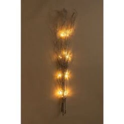 Branches De Bambou Avec Lumières LED Baze SKLUM Gris Argent 11 Branches De Bambou Avec Lumières LED Baze SKLUM Gris Argent -Pas Cher Flore Calme Magasin 27074721 5