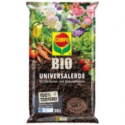 Terreau Universal Sans Tourbe 30 L COMPO BIO (Par 80)