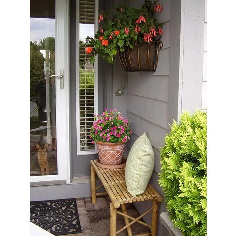 AIDUCHO Fleur Artificielle 4 Pièces Bouquet D'eucalyptus Plantes Verdure, Fausses Fleurs D'eucalyptus Résistant Aux UV Pour Intérieur Extérieur Bureau à Domicile Jardin Décoration De Mariage (Rouge Lo 6 AIDUCHO Fleur Artificielle 4 Pièces Bouquet D'eucalyptus Plantes Verdure, Fausses Fleurs D'eucalyptus Résistant Aux UV Pour Intérieur Extérieur Bureau à Domicile Jardin Décoration De Mariage (Rouge Lo – Image 4