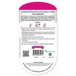 Graines - Cosmos Sensation Nain Royal Varié 5 Graines - Cosmos Sensation Nain Royal Varié -Pas Cher Flore Calme Magasin 36529414 2