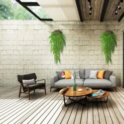 2 Pièces Plante Artificielle Fougère De Boston Plantes, Fausse Mur Végétal Artificiel Tombante, La Maison Et La Décoration Extérieur De Mariage Déco -Pas Cher Flore Calme Magasin 37487077 3