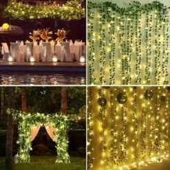 15Pcs 2m Artificiel Lierre Guirlande Plante Artificielle Exterieur Faux Lierre Feuillage Artificiel Feuille Guirlande Décoration Interieur + 100pcs Attaches Câble 10 15Pcs 2m Artificiel Lierre Guirlande Plante Artificielle Exterieur Faux Lierre Feuillage Artificiel Feuille Guirlande Décoration Interieur + 100pcs Attaches Câble -Pas Cher Flore Calme Magasin 40480093 4