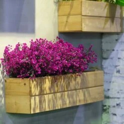 12 Lots Arbustes Artificiels Buissons Fleurs Artificielles Résistantes Aux UV D'Extérieur Plantes Fleurs Décoratives Pour Arrangement Floral, Centre De Table, Décoration De Jardin Maison (Fuchsia) -Pas Cher Flore Calme Magasin 45121050 4