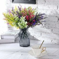 12 Paquets Buissons De Lavande Artificielle Fleurs Artificielles Pour Lavande De Verdure Artificielle Plantes Résistantes à UV Pour Arrangement Floral, Centre De Table, Jardin Maison (Couleur Mixte) 11 12 Paquets Buissons De Lavande Artificielle Fleurs Artificielles Pour Lavande De Verdure Artificielle Plantes Résistantes à UV Pour Arrangement Floral, Centre De Table, Jardin Maison (Couleur Mixte) -Pas Cher Flore Calme Magasin 45121059 5