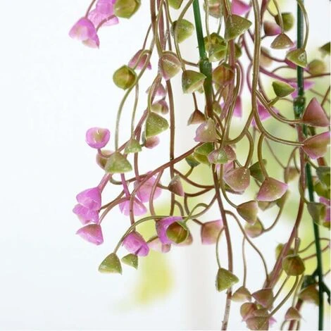 Plante Fleurie Artificielle, Lierre Vigne Plante Artificielle Intérieur Exterieur Fleur Artificielles Pour Décoration Murale Et Jardin-80cm Fontainebleau Lot De 3 Magenta 7 Plante Fleurie Artificielle, Lierre Vigne Plante Artificielle Intérieur Exterieur Fleur Artificielles Pour Décoration Murale Et Jardin-80cm Fontainebleau Lot De 3 Magenta – Image 5