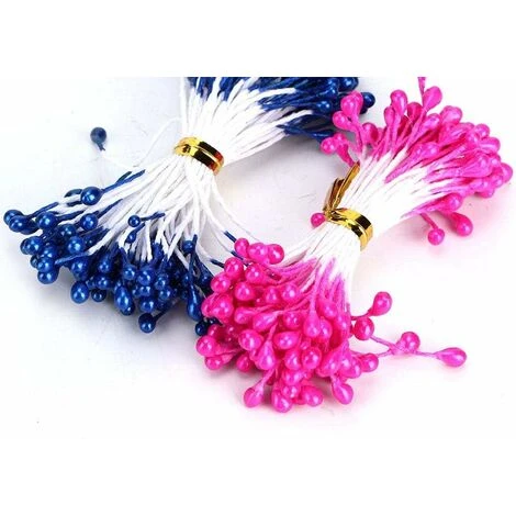 Étamine De Fleur, Etamines Pour Fleurs Pistile Fleurs Mix Couleur Pistile De Fleurs (Couleur Aléatoire) 3mm Fontainebleau 5 Rouleaux 4 Étamine De Fleur, Etamines Pour Fleurs Pistile Fleurs Mix Couleur Pistile De Fleurs (Couleur Aléatoire) 3mm Fontainebleau 5 Rouleaux – Image 2