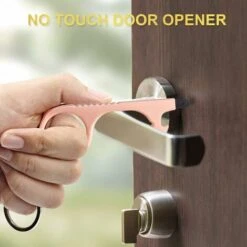 Ouvre Porte Sans Contact, Hygiénique Porte Cle Gardez La Main Propre, Crochet Pour Poignée De Porte Extérieure Public Ascenseur Ecran Tactile 7.1cmX2.9cm Fontainebleau 4Pcs 10 Ouvre Porte Sans Contact, Hygiénique Porte Cle Gardez La Main Propre, Crochet Pour Poignée De Porte Extérieure Public Ascenseur Ecran Tactile 7.1cmX2.9cm Fontainebleau 4Pcs -Pas Cher Flore Calme Magasin 47421466 4