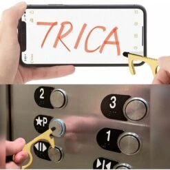 Ouvre Porte Sans Contact, Hygiénique Porte Cle Gardez La Main Propre, Crochet Pour Poignée De Porte Extérieure Public Ascenseur Ecran Tactile 7.1cmX2.9cm Fontainebleau 4Pcs 11 Ouvre Porte Sans Contact, Hygiénique Porte Cle Gardez La Main Propre, Crochet Pour Poignée De Porte Extérieure Public Ascenseur Ecran Tactile 7.1cmX2.9cm Fontainebleau 4Pcs -Pas Cher Flore Calme Magasin 47421466 5