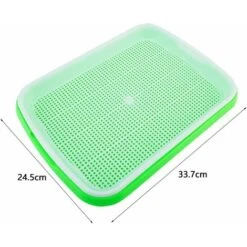 Semences Sprouter Plateau Beans Filtre Multifonction Germination Plateau Sprout Maker Pour Graines Germées (vert) -Pas Cher Flore Calme Magasin 48446128 5