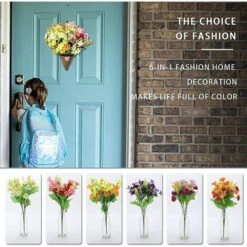 6 Pcs Fleur Artificielle Bouquet Décoration, Daisy Soie Fausse Pour Vase Bouquet Arrangement Décoration De Maison Jardin Cuisine Chambre 10 6 Pcs Fleur Artificielle Bouquet Décoration, Daisy Soie Fausse Pour Vase Bouquet Arrangement Décoration De Maison Jardin Cuisine Chambre -Pas Cher Flore Calme Magasin 52569301 4