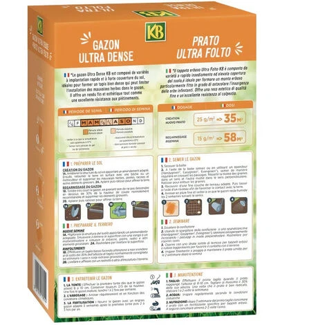 KB - Semences Gazon - Ultra Dense 35m² 4 KB - Semences Gazon - Ultra Dense 35m² – Image 2