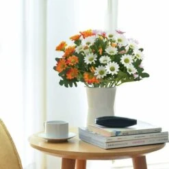 4 Bouquets Fleurs Artificielles Bouquet De Marguerites Plastique Fleur Résistant Aux UV Plantes Fleurs Artificielles Exterieures Pour Fenêtre Boîte à Suspendre La Décoration De Mariage Jardin,Starligh 10 4 Bouquets Fleurs Artificielles Bouquet De Marguerites Plastique Fleur Résistant Aux UV Plantes Fleurs Artificielles Exterieures Pour Fenêtre Boîte à Suspendre La Décoration De Mariage Jardin,Starligh -Pas Cher Flore Calme Magasin 54902796 4