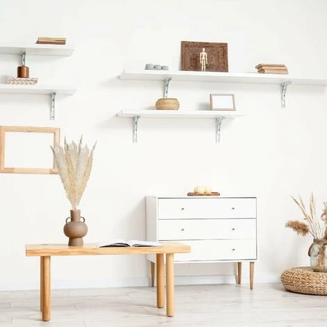 Pampas Séchées Naturelles H65cm, Set De 6pcs - SILUMEN 5 Pampas Séchées Naturelles H65cm, Set De 6pcs - SILUMEN – Image 3