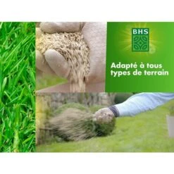 BHS GRUP4 Gazon Rustique + Engrais Promo 5 Kg 200m² Semences Enrichies En Engrais Organique Pour Une Implantation Rapide 9 BHS GRUP4 Gazon Rustique + Engrais Promo 5 Kg 200m² Semences Enrichies En Engrais Organique Pour Une Implantation Rapide -Pas Cher Flore Calme Magasin 56397434 3