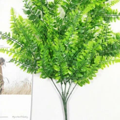 4 Pièces Plantes Artificielles Suspendues, Lierre Artificielle Plantes Exterieur Intérieur Guirlande Fausse Plante Tombante Verte Décoration -Pas Cher Flore Calme Magasin 57343287 3