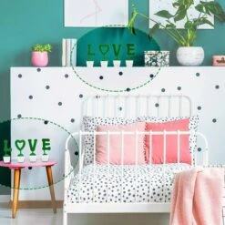 Ensemble De Topiaires D'amour De La Saint-Valentin Plantes Artificielles Jardinière Sculptée En Fausse Haie Décorative -Pas Cher Flore Calme Magasin 74955815 4