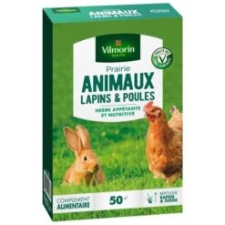 Gazon Prairie Lapins Et Poules 500gr Vilmorin