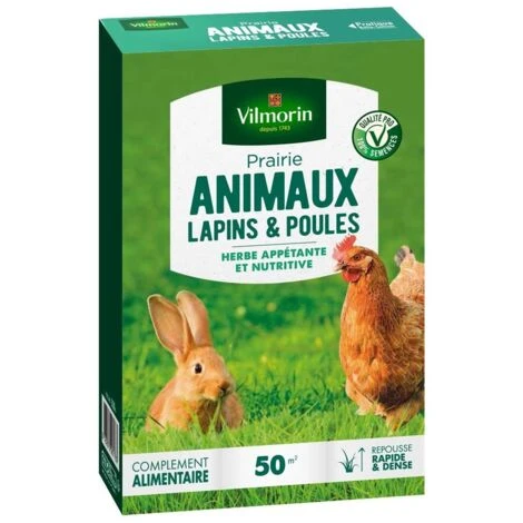 Gazon Prairie Lapins Et Poules 500gr Vilmorin 3 Gazon Prairie Lapins Et Poules 500gr Vilmorin