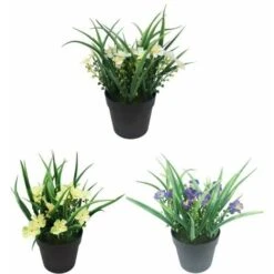 YIDOMDE Plante Artificielle Simulation De Fleur Artificielle Plante Verte En Pot Fleur Artificielle Clivia Chlorophytum Plante En Pot Ornements Décoratifs Fleurs Artificielles (rose Rouge) 11 YIDOMDE Plante Artificielle Simulation De Fleur Artificielle Plante Verte En Pot Fleur Artificielle Clivia Chlorophytum Plante En Pot Ornements Décoratifs Fleurs Artificielles (rose Rouge) -Pas Cher Flore Calme Magasin 75333253 5