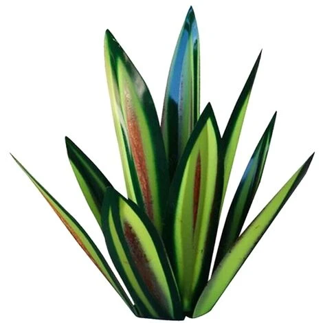 Simulation De Plante D&39agave, Sculpture Rustique En Métal Pour L&39extérieur,GN,27 3 Simulation De Plante D&39agave, Sculpture Rustique En Métal Pour L&39extérieur,GN,27