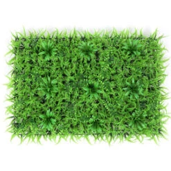 Mur Floral Artificiel En Plastique, 40 Cm X 60 Cm, Fausses Plantes, Moquette Pour L&39extérieur, Pour Un Mariage, Couleur Vert