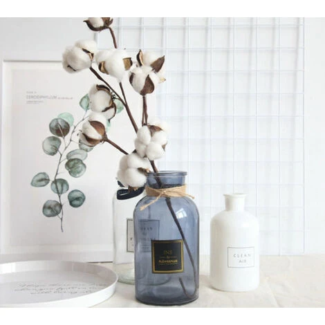 3 Pack Fleurs De Coton Sechee Naturelle Fleurs Sechees Tige Coton Fleur Naturel Fausses Branches Coton Fausses Plantes Décoration Pour Balcon Maison Table Composition Florale 5 3 Pack Fleurs De Coton Sechee Naturelle Fleurs Sechees Tige Coton Fleur Naturel Fausses Branches Coton Fausses Plantes Décoration Pour Balcon Maison Table Composition Florale – Image 3