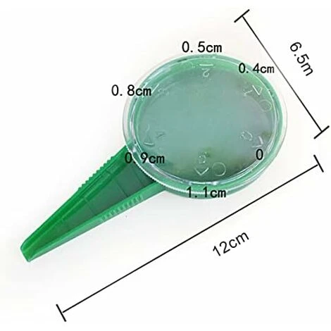 2 Pcs Jardin Distributeur De Graines De Plantes Distributeur De Graines Machine À Semences Pot Pour S'adapter Aux Outils De Jardinage De Graines, Jardinières Et Perforatrices 6 2 Pcs Jardin Distributeur De Graines De Plantes Distributeur De Graines Machine À Semences Pot Pour S'adapter Aux Outils De Jardinage De Graines, Jardinières Et Perforatrices – Image 4