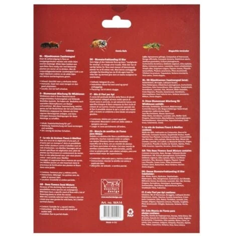 ESSCHERT DESIGN Mélange De Fleurs Pour Attirer Les Abeilles 4 ESSCHERT DESIGN Mélange De Fleurs Pour Attirer Les Abeilles – Image 2