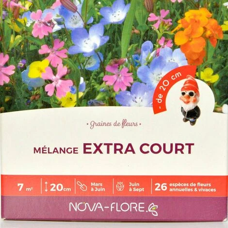 Jachère Fleurie Extra Courte Pour Massifs Et Jardinières. 7 Et 30 M² - Jachère 7 M² 5 Jachère Fleurie Extra Courte Pour Massifs Et Jardinières. 7 Et 30 M² - Jachère 7 M² – Image 3