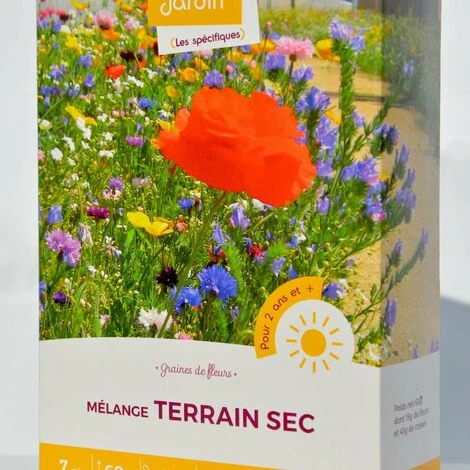 Jachère Fleurie Pour Terrains Secs Et Arides. 7 à 100 M² - Jachère 7 M² 3 Jachère Fleurie Pour Terrains Secs Et Arides. 7 à 100 M² - Jachère 7 M²