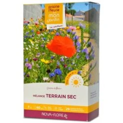 Jachère Fleurie Pour Terrains Secs Et Arides. 7 à 100 M² - Jachère 7 M² 7 Jachère Fleurie Pour Terrains Secs Et Arides. 7 à 100 M² - Jachère 7 M² -Pas Cher Flore Calme Magasin 82704673 2