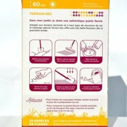 Jachère Fleurie Pour Terrains Secs Et Arides. 7 à 100 M² - Jachère 7 M² 9 Jachère Fleurie Pour Terrains Secs Et Arides. 7 à 100 M² - Jachère 7 M² -Pas Cher Flore Calme Magasin 82704673 4