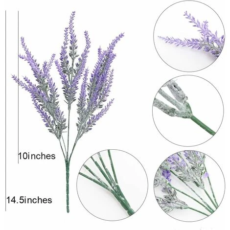 8pcs Bouquet De Lavandin Séchée 100 Tiges Lavande Bouquet Naturel Pour La Décoration Intérieure, Mariage De Lavande 5 8pcs Bouquet De Lavandin Séchée 100 Tiges Lavande Bouquet Naturel Pour La Décoration Intérieure, Mariage De Lavande – Image 3