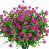 Fleurs Artificielles, 8 Paquets Fausses Fleurs D'eucalyptus Bouquets De Fleurs De Lotus En Plastique Pour Jardin Intérieur Et Extérieur Porche Patio Bureau Décoration De La Maison ( Rose Rouge) 1 Fleurs Artificielles, 8 Paquets Fausses Fleurs D'eucalyptus Bouquets De Fleurs De Lotus En Plastique Pour Jardin Intérieur Et Extérieur Porche Patio Bureau Décoration De La Maison ( Rose Rouge) -Pas Cher Flore Calme Magasin 83693850 1