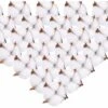 Fleur De Coton Naturelle Tête De Fleurs Séchées Coton Decoration Blanc Ave Tige Courte Pour Hiver Noël DIY Mariage Couronne Artisanat Maison Cadeau Style Ferme 6.5cm 50Pcs -Pas Cher Flore Calme Magasin 83753083 1