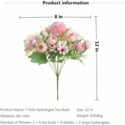 SVKBJROY Fleur Artificielle Décoratif Tenant Des Fleursins Simulation De Vent Fleur 7bin Bourgeon Boule Colorée Photographie De Mariage Décoration De La Maison, Violet 10 SVKBJROY Fleur Artificielle Décoratif Tenant Des Fleursins Simulation De Vent Fleur 7bin Bourgeon Boule Colorée Photographie De Mariage Décoration De La Maison, Violet -Pas Cher Flore Calme Magasin 86252855 4