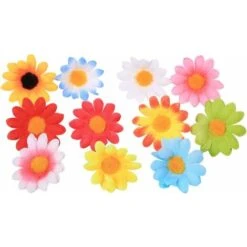 100 PCS Gerbera Daisy Fleurs Artificielles Tissu Têtes De Fleurs Pour DIY Fête De Mariage DIY Décoration Artisanat (Blanc) 8 100 PCS Gerbera Daisy Fleurs Artificielles Tissu Têtes De Fleurs Pour DIY Fête De Mariage DIY Décoration Artisanat (Blanc) -Pas Cher Flore Calme Magasin 86971910 3
