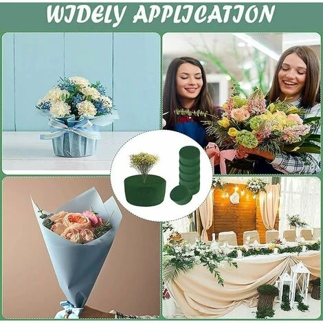 Liquidation totale Bloc De Mousse Florale 15 Pièces Bloc D'éponge De Fleur Ronde Mousse Verte Pour Fleurs Arrangement De Fleurs Mousse Bricolage Plateaux De Cylindre Humide Mousse Florale Pour Fleurs 7 Liquidation totale Bloc De Mousse Florale 15 Pièces Bloc D'éponge De Fleur Ronde Mousse Verte Pour Fleurs Arrangement De Fleurs Mousse Bricolage Plateaux De Cylindre Humide Mousse Florale Pour Fleurs – Image 5