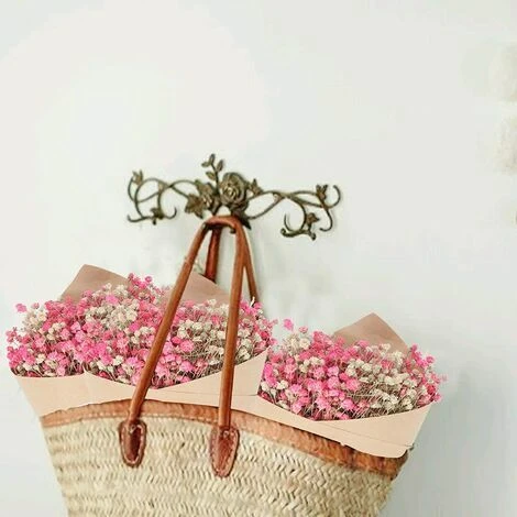 Bouquet De Fleurs Séchées Naturelles Bouquet De Fleurs Séchées De Gypsophile Arrangement De Fleurs Décoration D'intérieur 4 Bouquet De Fleurs Séchées Naturelles Bouquet De Fleurs Séchées De Gypsophile Arrangement De Fleurs Décoration D'intérieur – Image 2