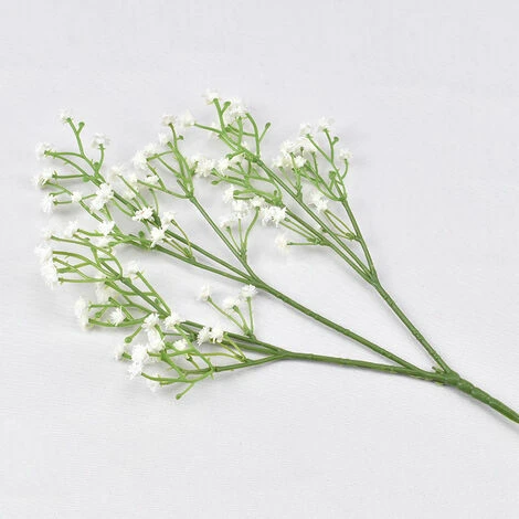 Simulation étoile Fleur Décoratif Main Tenant étoile Fleur Simulation Fleur Blanc 3pcs 3 Simulation étoile Fleur Décoratif Main Tenant étoile Fleur Simulation Fleur Blanc 3pcs