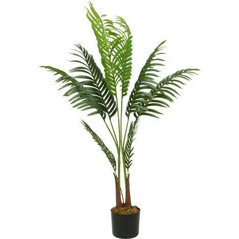 Plante Artificielle Grande 110cm Arbre Palmier Artificiel Plante Fausse Plantes Pour Décoration Interieur Et Exterieur Maison Jardin Bureau 4 Plante Artificielle Grande 110cm Arbre Palmier Artificiel Plante Fausse Plantes Pour Décoration Interieur Et Exterieur Maison Jardin Bureau – Image 2