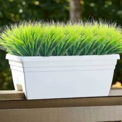 Lot De 20 Plantes Artificielles D'extérieur, Décoration De Porche De Jardin En Faux Plastique Résistant Aux UV 9 Lot De 20 Plantes Artificielles D'extérieur, Décoration De Porche De Jardin En Faux Plastique Résistant Aux UV -Pas Cher Flore Calme Magasin 94075158 3