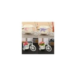Panier De Fleurs De Décoration De Vélo, Nouveau Design De Tricycle, Vase Blanc En Plastique, Stockage De Fleurs, Maison, Fête De Mariage, Pot De Fleurs De Décoration Bricolage 9 Panier De Fleurs De Décoration De Vélo, Nouveau Design De Tricycle, Vase Blanc En Plastique, Stockage De Fleurs, Maison, Fête De Mariage, Pot De Fleurs De Décoration Bricolage -Pas Cher Flore Calme Magasin 94584075 3