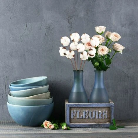 10 Pack Fleurs De Coton Sechee Naturelle Fleurs Sechees Tige Coton Fleur Naturel Fausses Branches Coton Fausses Plantes Décoration Pour Balcon Maison Table Composition Florale 5 10 Pack Fleurs De Coton Sechee Naturelle Fleurs Sechees Tige Coton Fleur Naturel Fausses Branches Coton Fausses Plantes Décoration Pour Balcon Maison Table Composition Florale – Image 3