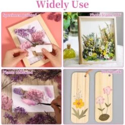 (Violet) Bouquet De Fleurs Séchées Naturelles Décoration De Fleurs Pressées Pour Le Bricolage Décoration De Fleurs En époxy Nail Art Bricolage Bougie Scrapbooking -Pas Cher Flore Calme Magasin 95628595 5