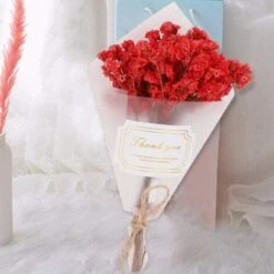 Tarente Bouquet Mini Fleurs Séchées Naturelles Fleurs De Mariage Décoration Props Photo (Rouge) 9 Tarente Bouquet Mini Fleurs Séchées Naturelles Fleurs De Mariage Décoration Props Photo (Rouge) -Pas Cher Flore Calme Magasin 97500444 3